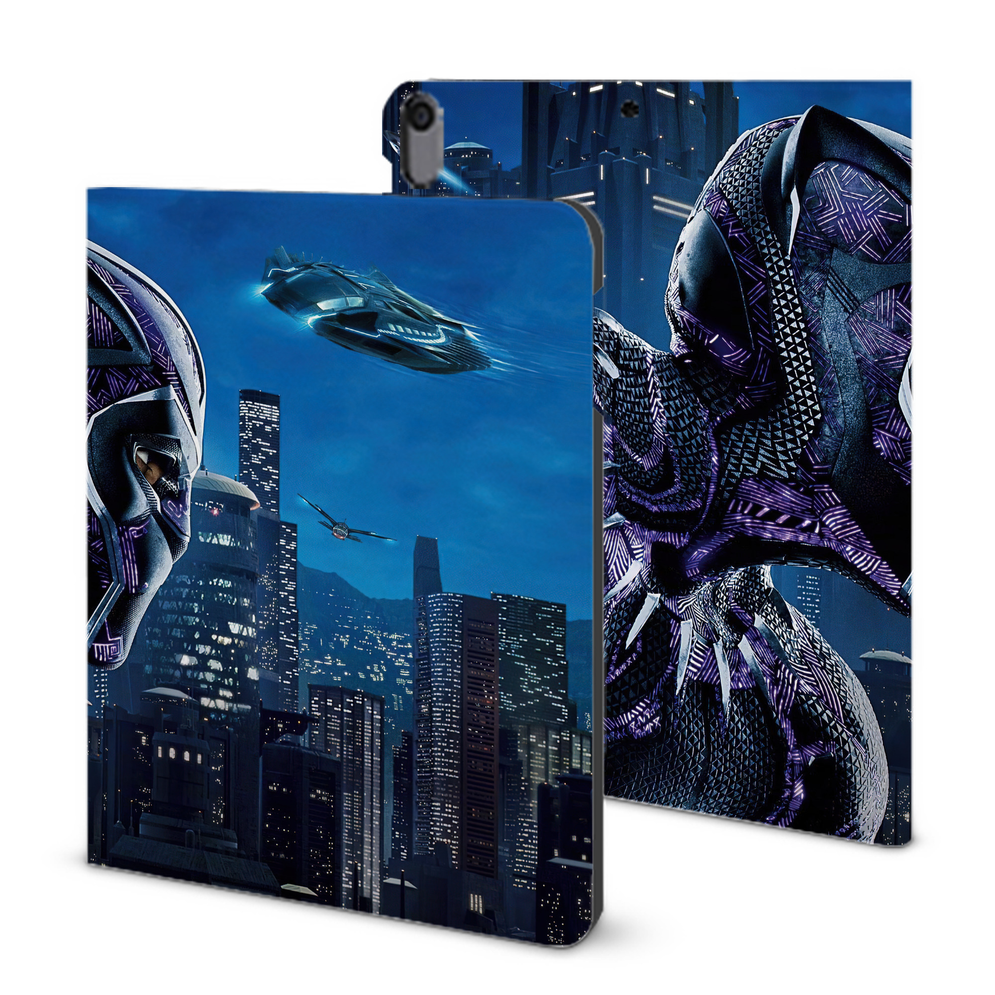 （画像用） アベンジャーズ The Avengers IPad ケース ブック型 PUレザー TPU 耐衝撃 軽量 薄型 ペン収納なし 全面保護 IPad 各モデル対応